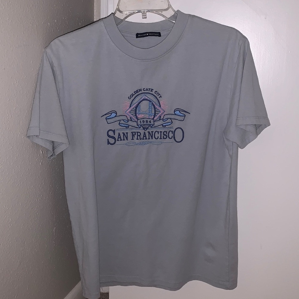 rare brandy melville san francisco shirt
